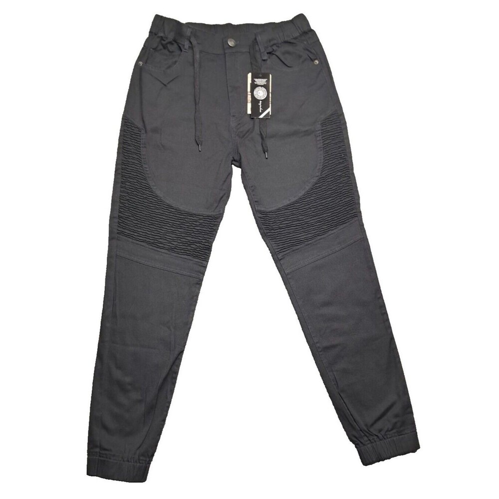 New M&P Collection Pants Mens Medium Khakis Twill Jogger Comfort Waistband